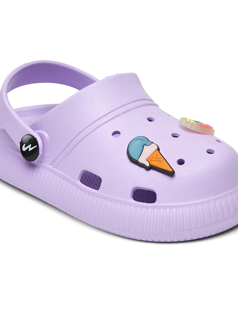 GC-9002K Purple Kid's Clogs